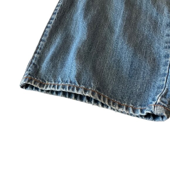 Lucky Brand Mens Relaxed Fit Distressed Light Wash Denim Jeans Size 36 Cotton - Picture 8 of 10